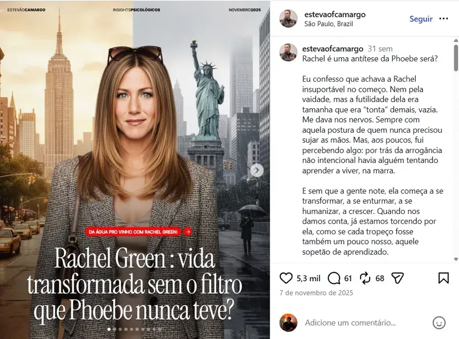 Post viral de @estevaofcamargo