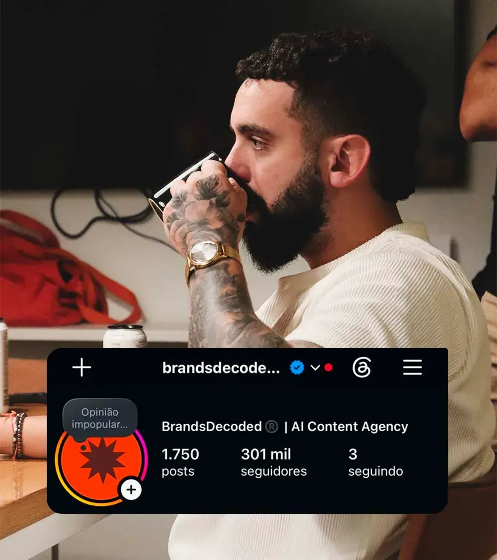 Leonardo Varricchio, perfil BrandsDecoded, 301 mil seguidores