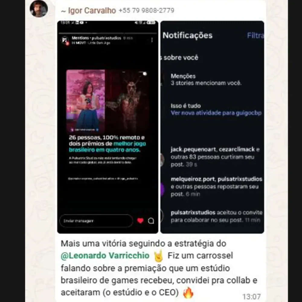 Mais um relato de aluno que viralizou com o método